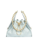 Load image into Gallery viewer, Chanel 25 Small Handbag Hobo Light Blue