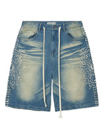 Load image into Gallery viewer, Vale Forever Studded Siren Jorts