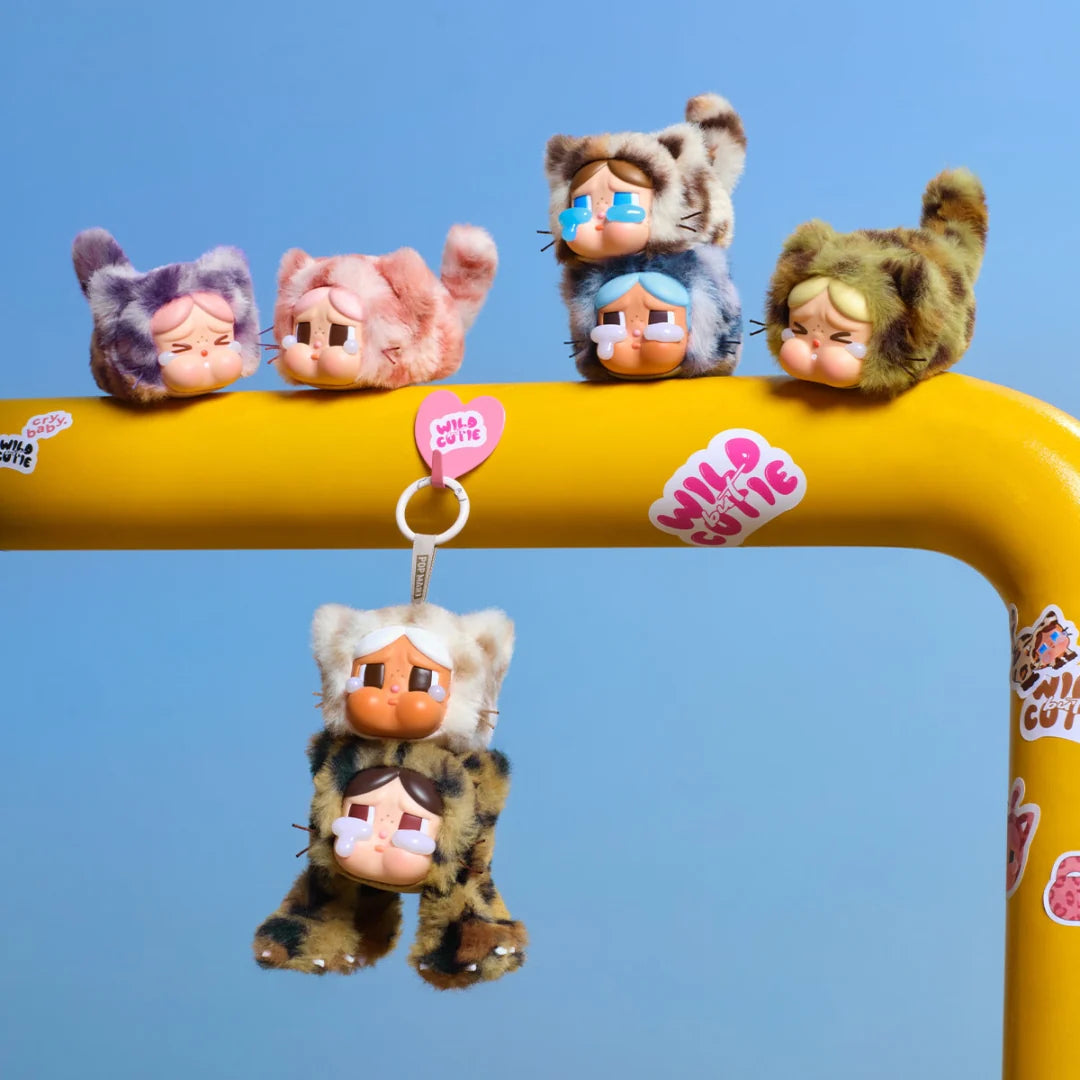 POP MART CRYBABY WILD BUT CUTIE VINYL PLUSH BLIND BOX