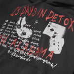 Load image into Gallery viewer, Enfants Riches Déprimés 13 Days In Detox Hoodie Faded Black - detail