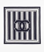 Load image into Gallery viewer, Chanel Coco Beach 2026 Beachwear Set Navy BLue/White