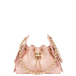 Load image into Gallery viewer, Chanel 25 Mini Handbag Grained Calfskin & Gold-Tone Metal Light Pink