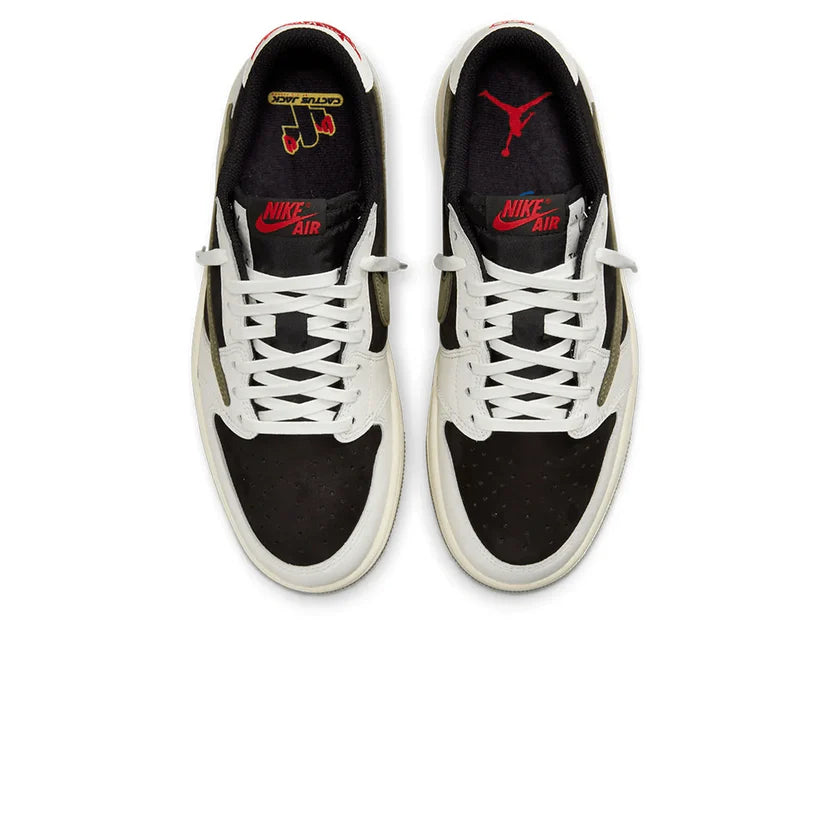 Air Jordan 1 Retro Low Og X Travis Scott Wmns 'Olive'