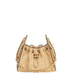 Load image into Gallery viewer, Chanel 25 Mini Handbag Braided Raffia, Calfskin & Gold-Tone Metal Beige & Black