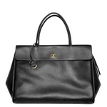 Load image into Gallery viewer, Chanel Large Tote Grained Calfskin & Gold-Tone Metal Black