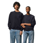 Load image into Gallery viewer, AMI Paris De Coeur Sweatshirt Navy Blue