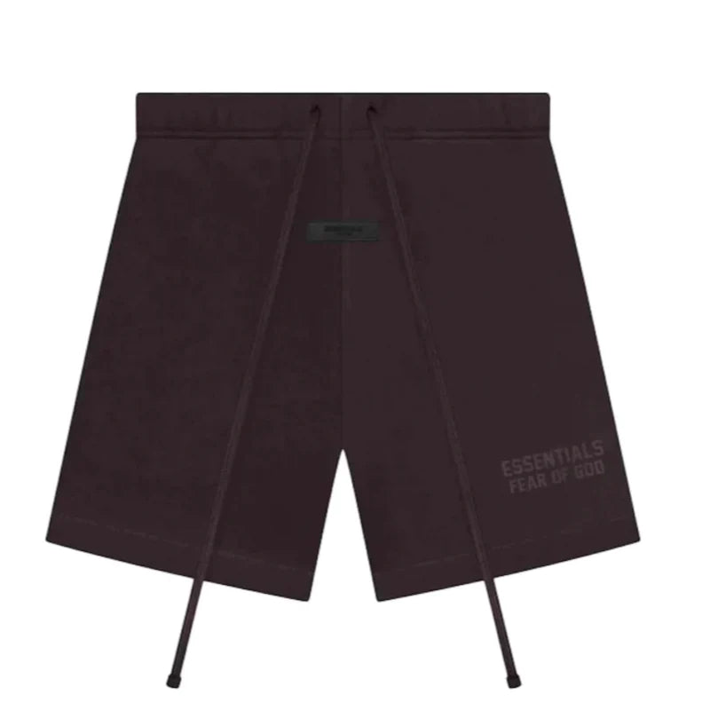 Fear Of God Essentials Plum Sweat Shorts