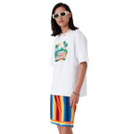 Load image into Gallery viewer, Casablanca Beach Wave T-Shirt White