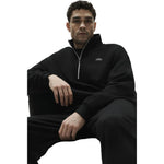 Load image into Gallery viewer, ALO Yoga Accolade 1/4 Zip Black Sweatshirt