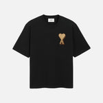 Load image into Gallery viewer, AMI Paris Patch Tee Black Brown