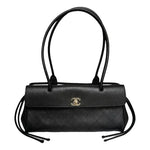 Load image into Gallery viewer, Chanel 26S Small Shopping Bag " Black Calfskin with Gold-Tone Hardware