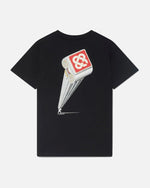 Load image into Gallery viewer, Casablanca Leaning Column Tee Black - view 2