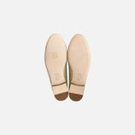 Load image into Gallery viewer, Chanel 26K Ballet Flats in Iridescent Gold Crocodile-Embossed Leather, soles
