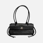 Load image into Gallery viewer, Chanel 26S Small Shopping Bag " Black Calfskin with Gold-Tone Hardware