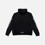 Load image into Gallery viewer, Chrome Hearts 1988 Vertical hoodie in black, view 2