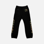 Load image into Gallery viewer, Chrome Hearts Camo Taco joggers in black