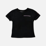 Load image into Gallery viewer, Chrome Hearts Matty Boy women's waffle thermal T-shirt and shorts set in black and pink