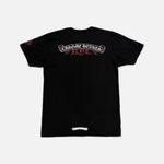 Load image into Gallery viewer, Chrome Hearts New York Scroll T-shirt in black with red scroll lettering
