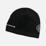 Load image into Gallery viewer, Chrome Hearts Plus Thermal Skully skull cap beanie in black and white, view 2