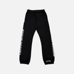 Load image into Gallery viewer, Chrome Hearts Scroll joggers in black, view 2