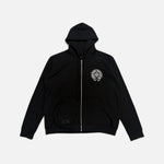 Load image into Gallery viewer, Chrome Hearts Tokyo Horseshoe zip up hoodie in black