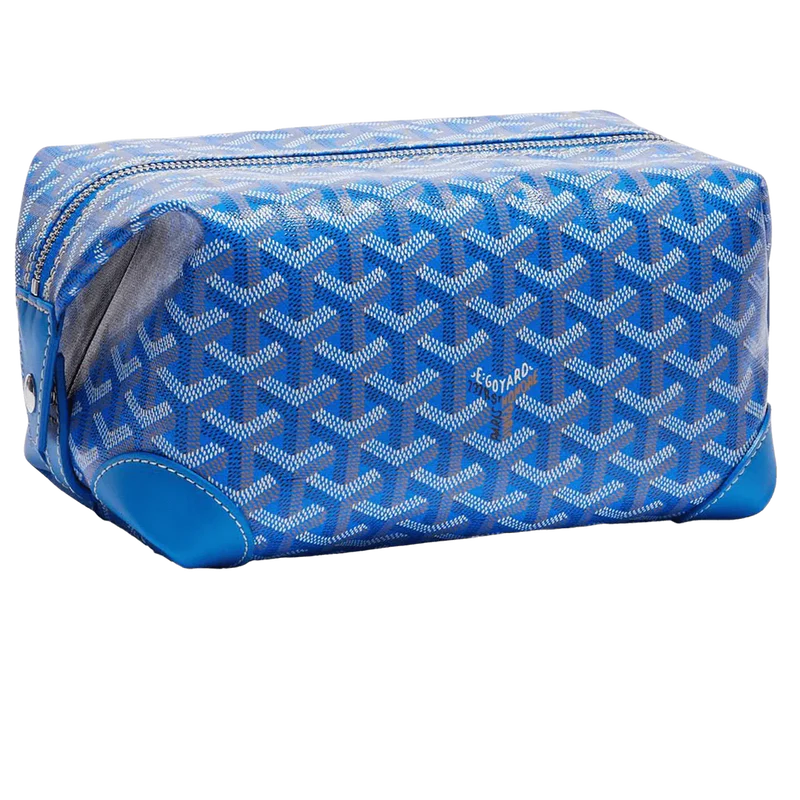 Goyard Bowling 25 Toiletry Bag Sky Blue