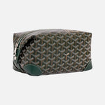 Load image into Gallery viewer, Goyard Bowling 25 Toiletry Bag Dark Green
