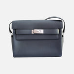 Load image into Gallery viewer, Hermès Gris Misty Togo Kelly Messenger PM Palladium Hardware