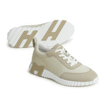 Load image into Gallery viewer, Hermes Paris Bouncing Sneaker Beige Glaise Beige Esquisse