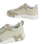 Load image into Gallery viewer, Hermes Paris Bouncing Sneaker Beige Glaise Beige Esquisse