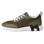 Load image into Gallery viewer, Hermès Paris Bouncing Sneaker Tundra Green