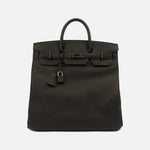 Load image into Gallery viewer, Hermes Sac Haut A Courroie 40 Monochrome VEAU EVERGRAIN-NOIR 'So Black'