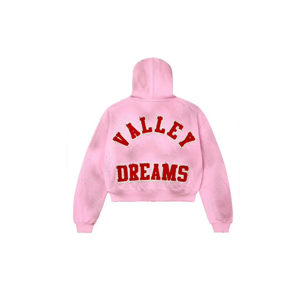 Valley Dreams - Vale Forever Pink Venus Zip Up Hoodie – Crepsuk