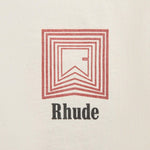 Load image into Gallery viewer, Rhude Chevron Logo Repeat T-Shirt in Vintage White