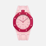 Load image into Gallery viewer, Wrist Strap for Swatch x Audemars Piguet Royal Pop Otto Rosso, Rubber / Baby Pink