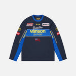 Load image into Gallery viewer, Supreme x Vanson L/S Navy Top (SS26)