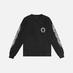 Load image into Gallery viewer, Chrome Hearts Horseshoe Logo Long Sleeve T-Shirt Black - front