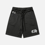 Load image into Gallery viewer, Chrome Hearts Mesh Warm Up Shorts Black - front