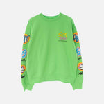 Load image into Gallery viewer, Chrome Hearts x Matty Boy Sex Records Crewneck Sweatshirt Green - front