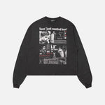 Load image into Gallery viewer, Enfants Riches Déprimés Teen Just Wanted Love Long Sleeve T-Shirt Faded Black - front