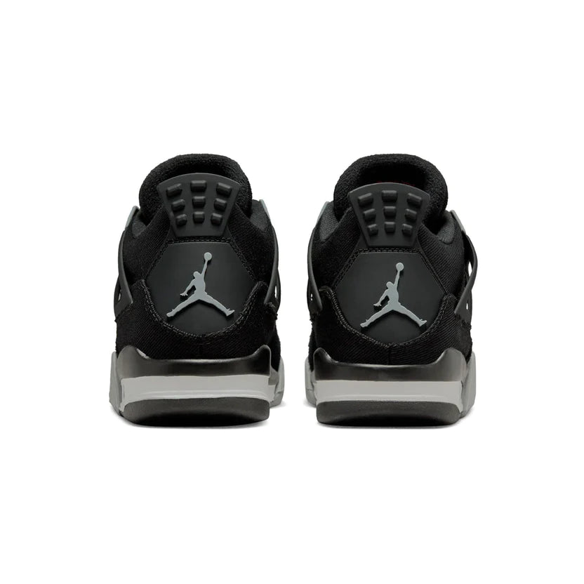 Air Jordan 4 Retro Se Gs 'Black Canvas'