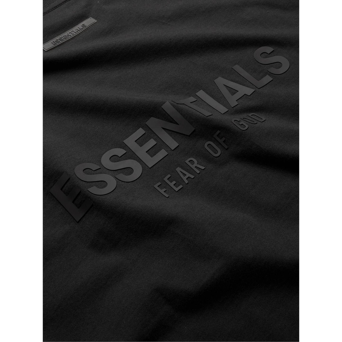 Fear Of God Essentials Black T-Shirt (Ss21)