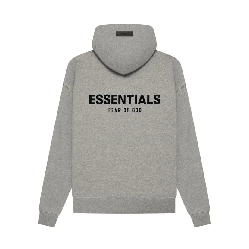 Fear Of God Essentials Hoodie 'Dark Oatmeal' (Ss22)