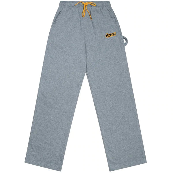 Drew House Heather Grey Secret Logo Sweatpants