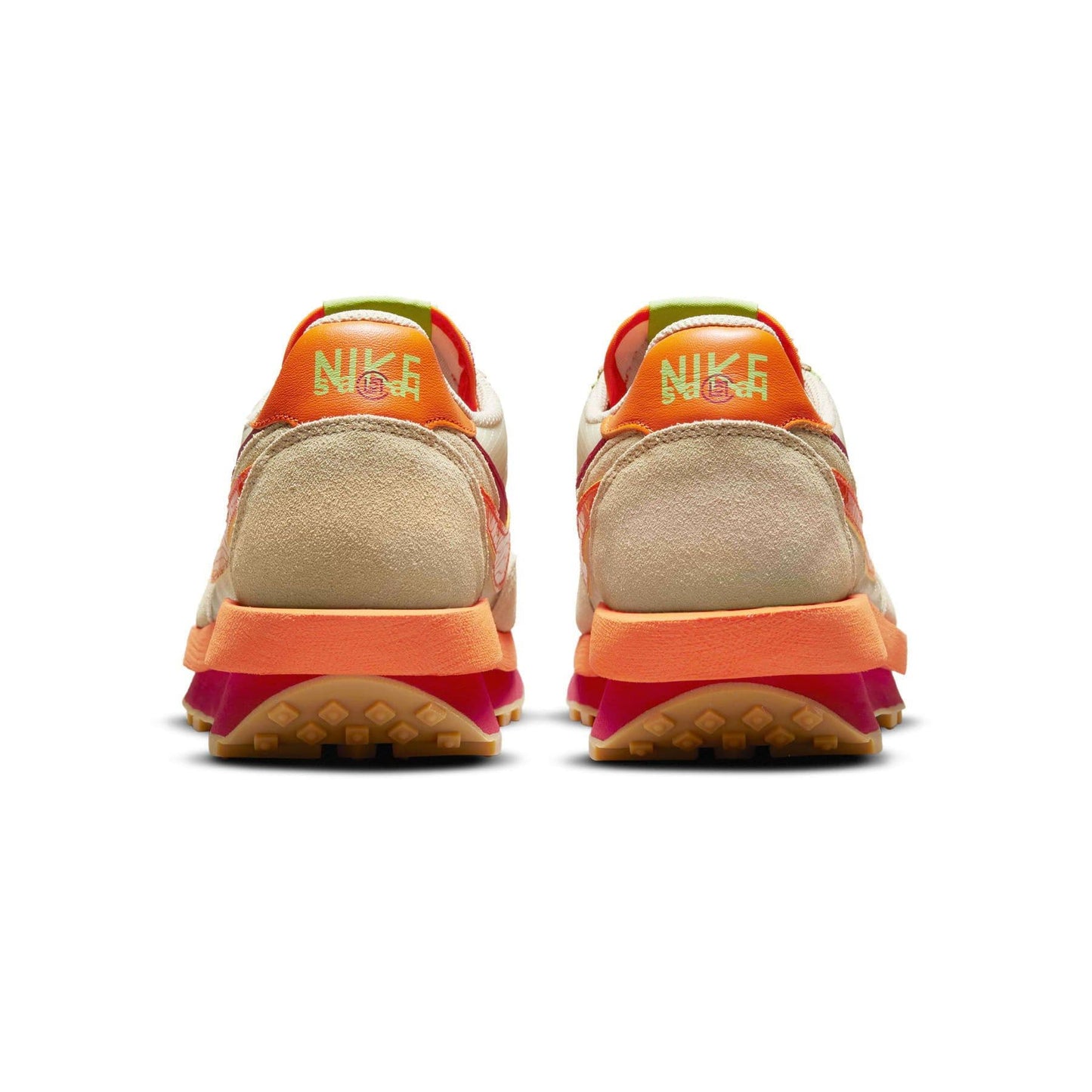 Sacai X Clot X Ldwaffle 'Net Orange Blaze'