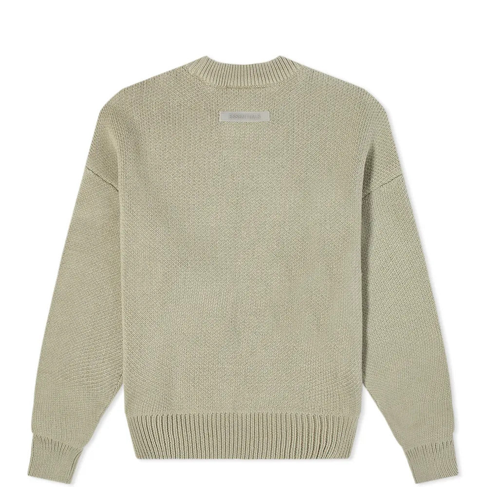 Fear Of God Essentials Pistachio Knit Sweatshirt Kids
