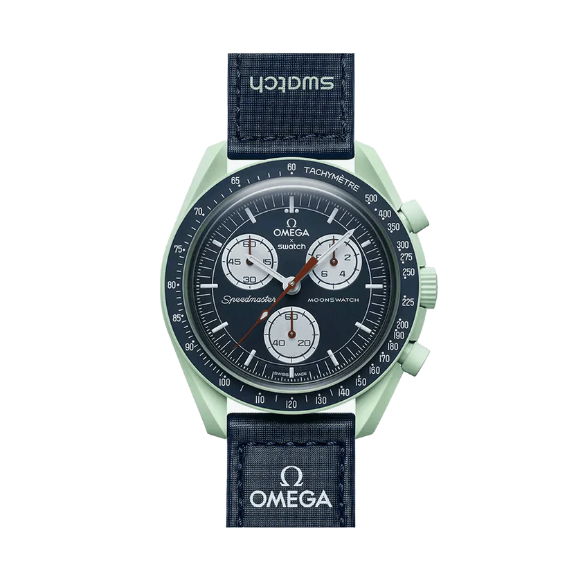Swatch X Omega Bioceramic Moonswatch Mission To Earth