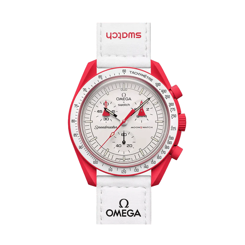 Swatch X Omega Bioceramic Moonswatch Mission To Mars