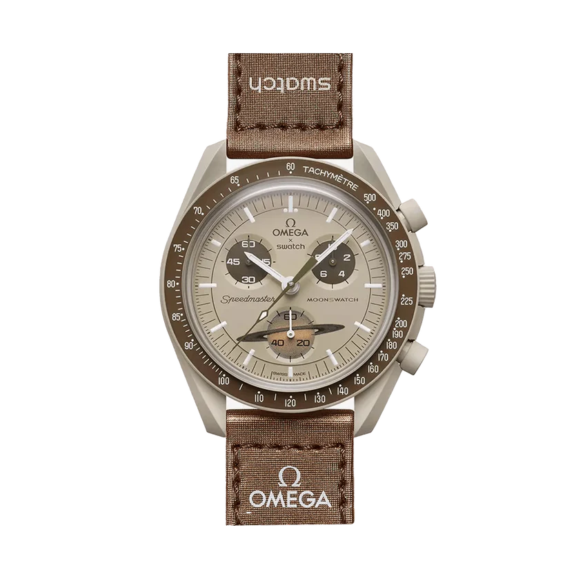Swatch X Omega Bioceramic Moonswatch Mission To Saturn