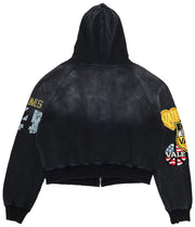 Valley Dreams - Vale Forever Army Zip Up 'Black'